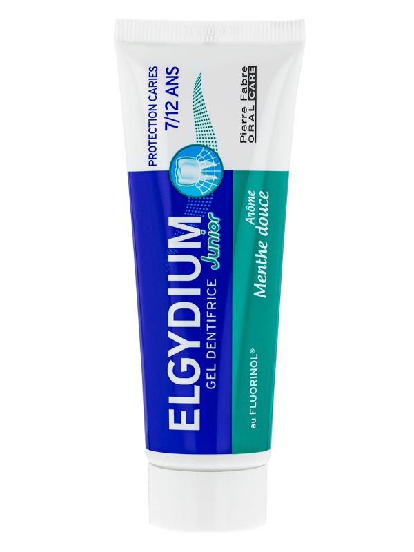 ORAL CARE ELGYDIUM Junior Зубная паста-гель для взрослых и детей ELGYDIUM TOOTH DECAY PROTECTION JUNIOR MILD MINT FLAVOUR, 50 мл