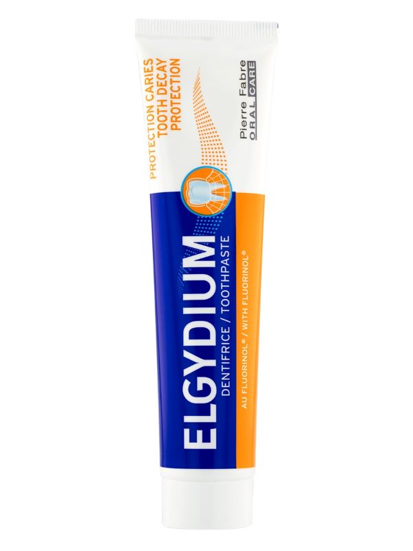 ORAL CARE ELGYDIUM Chlorhexidine Зубная паста Эльгидиум защита от кариеса «Elgydium protection caries», 75 мл