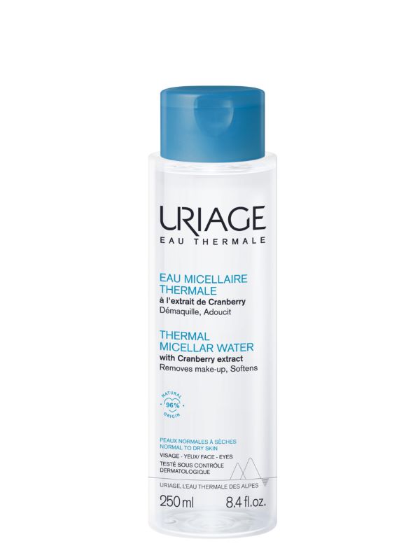 URIAGE Очищающая мицеллярная вода для нормальной и сухой кожи лица и контура глаз, 250 мл