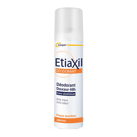 ETIAXIL Дезодорант аэрозоль для чувствительной кожи 48ч без солей алюминия, 150 мл